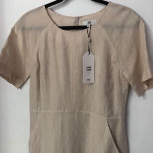 Noa Noa Natural Linen Dress